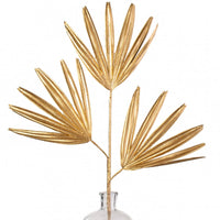 
              30" Gold Fan Palm Spray
            