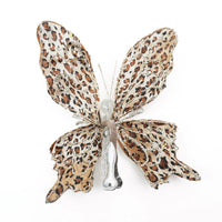 
              Butterfly Cheetah and Champagne Clip
            