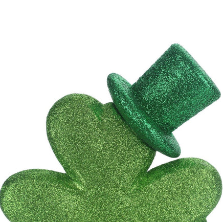 Shamrock with Hat Pick