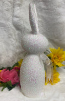 
              16" Flocked Glitter Bunny
            