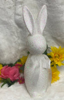 
              16" Flocked Glitter Bunny
            