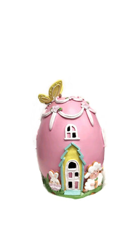 Light Up Easter Egg House Decor