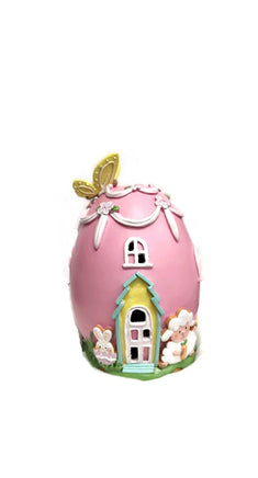 Light Up Easter Egg House Decor