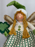 
              St. Patrick's Day Girl Fairy Shelf Sitter
            