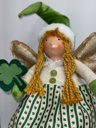 St. Patrick's Day Girl Fairy Shelf Sitter