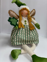 
              St. Patrick's Day Girl Fairy Shelf Sitter
            