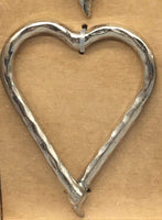 
              4pk Silver Heart Napkin Rings
            