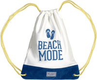 
              13" x 17" Beach Mode Canvas Drawstring Bag
            