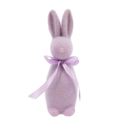 8" Flocked Bunny