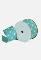 
              Diamond Blue Polka Dot Ribbon-1.5"X3yd
            