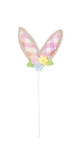 Plaid Bunny Ear Pick