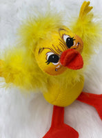 
              6" Fluffy Yellow Duck
            