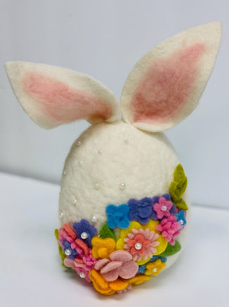 Felted Bunny Eared Easter Egg