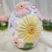 
              Light Up Pastel Floral Easter Egg
            