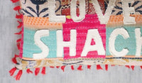 
              Love Shack Kantha Pillow
            