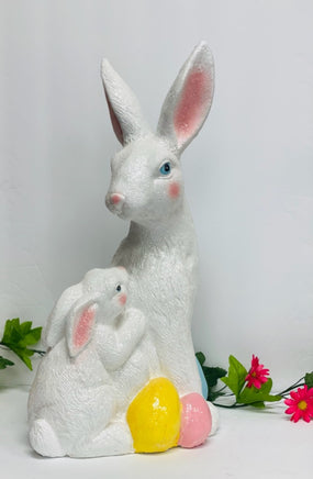 Mother Rabbit with Bunny Tabletop Decor