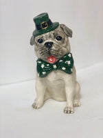 
              St. Patrick's Day Puppy Dog Figure
            