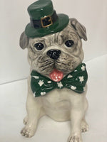 
              St. Patrick's Day Puppy Dog Figure
            