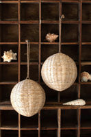 
              7" Woven Round Seagrass Ornament
            