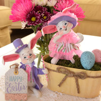 
              6" Easter Parade Girl Bunny
            