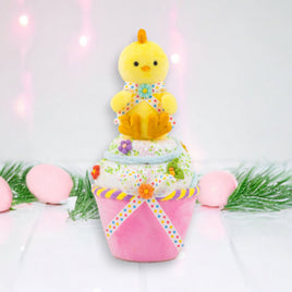 Chick on Cupcake