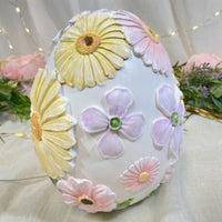 
              Light Up Pastel Floral Easter Egg
            