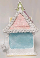 
              Light Up Pastel Easter Gingerbread House
            