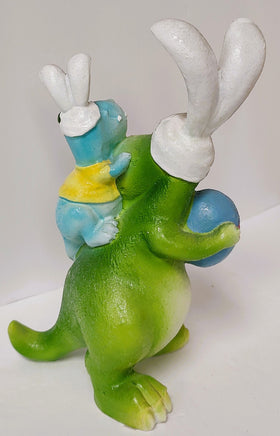 Easter Dinosaur Dad & Son Figurine