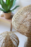 
              Woven Seagrass Mushrooms - Set of 2
            