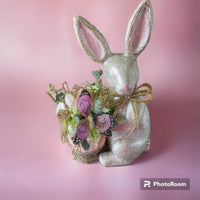 
              Handcrafted Large Bling Easter Bunny
            