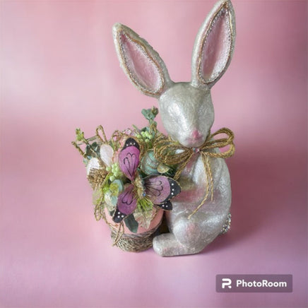 Handcrafted Large Bling Easter Bunny