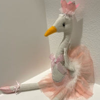 
              Ballerina Swan Shelf Sitter
            