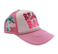 
              Sequin "Beach Babe" Hat
            