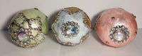 
              Set of 3 Pastel Bling Easter Egg Decor
            