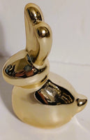 
              Gold Sitting Easter Bunnies- Set of 6
            