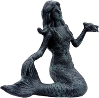 
              Cast Iron Mermaid With Starfish
            