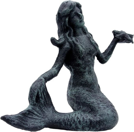 Cast Iron Mermaid With Starfish