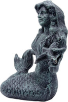 
              Cast Iron Mermaid With Starfish
            