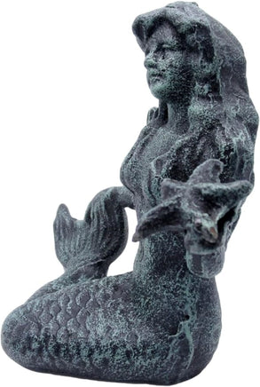 Cast Iron Mermaid With Starfish