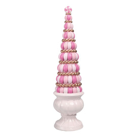 21" Pink Candy Potted Tree