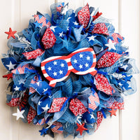 
              10" Patriotic Sunglasses Ornament
            