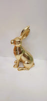 
              Gold Sitting Easter Bunny
            