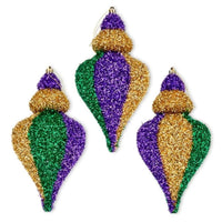 
              Mardi Gras Tinsel Finial Ornament
            