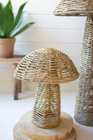 
              Woven Seagrass Mushrooms - Set of 2
            