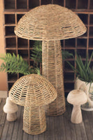 
              Woven Seagrass Mushrooms - Set of 2
            