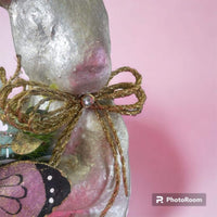 
              Handcrafted Large Bling Easter Bunny
            