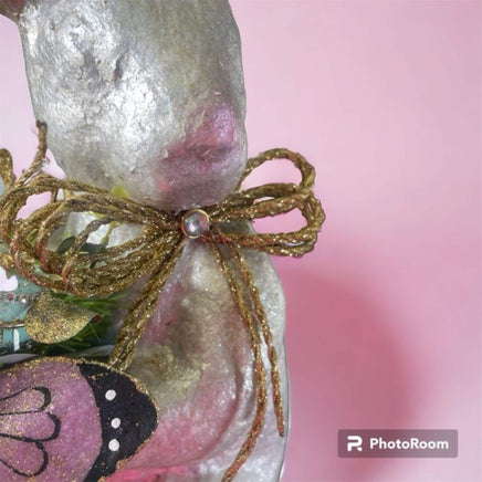 Handcrafted Large Bling Easter Bunny