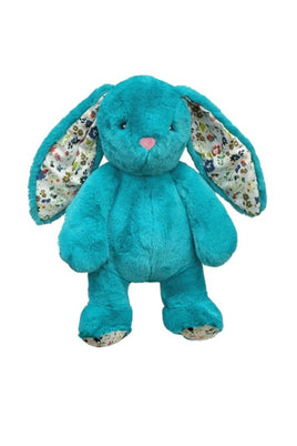 Turquoise & Floral Easter Bunny Toy