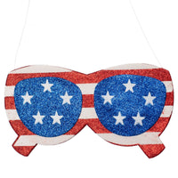 
              10" Patriotic Sunglasses Ornament
            