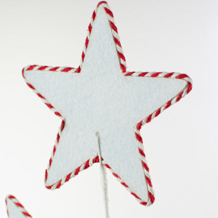 18" Patriotic Fabric Star Pick